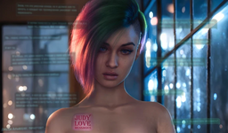 Cyberpunk 2077 "JLM - Judy Love Messages + (Любовные Сообщения Джуди +) [v1.1]"